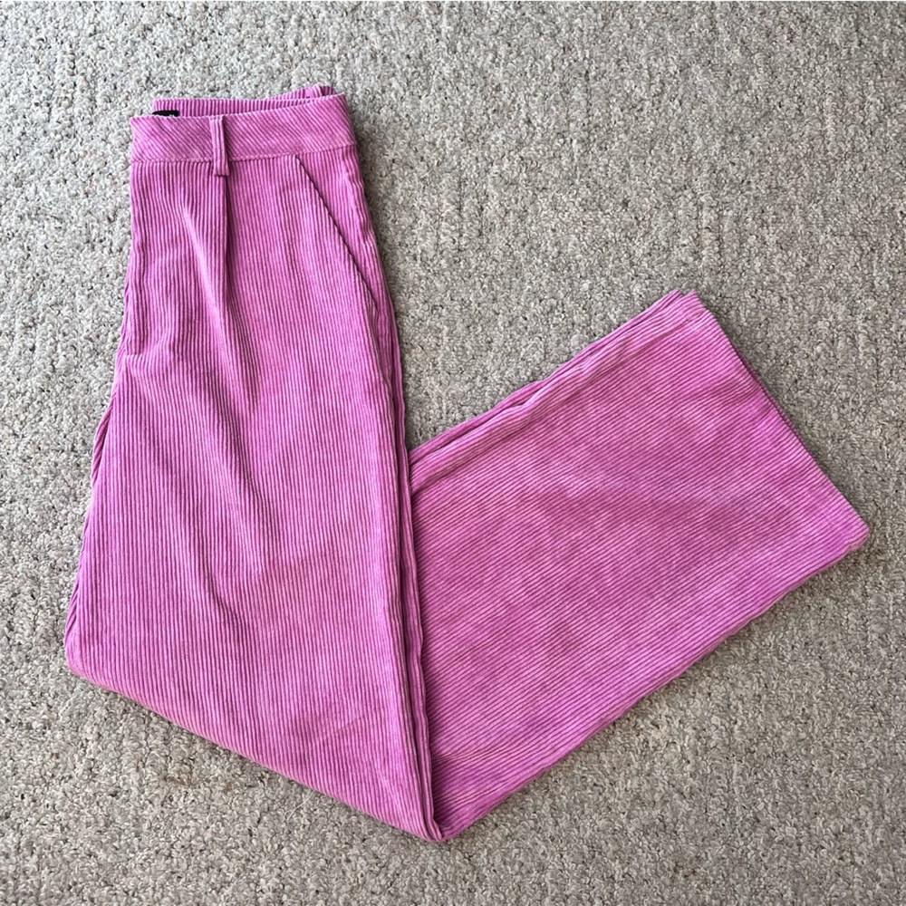 Pink Wide Leg Pants
